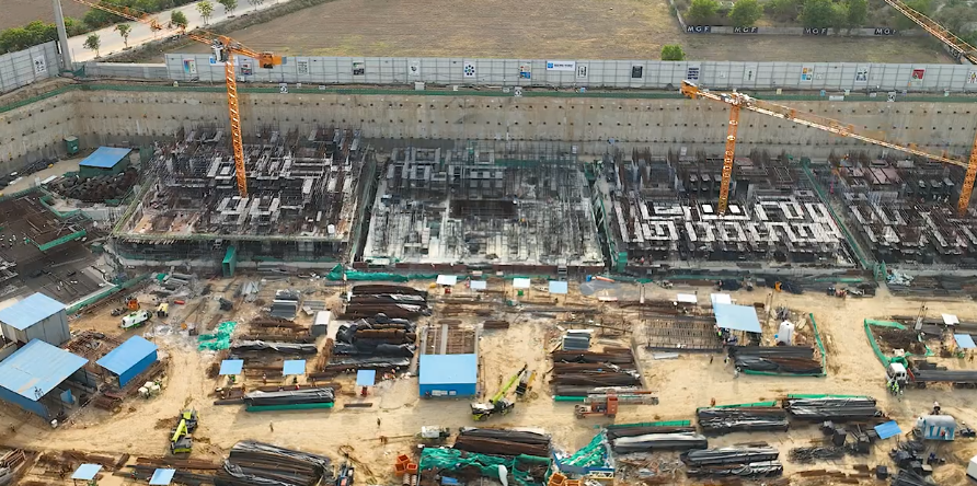 Construction of westin Residences